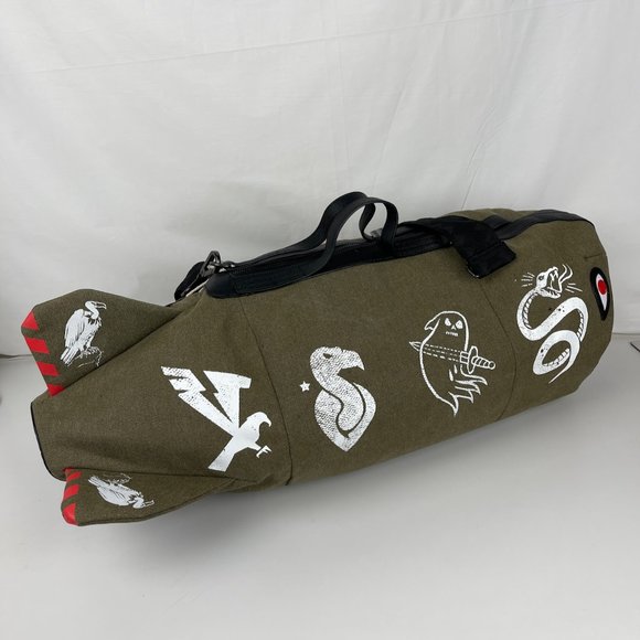 New Sprayground Call of Duty Shark Torpedo Duffle Bag - Picture 3 of 12